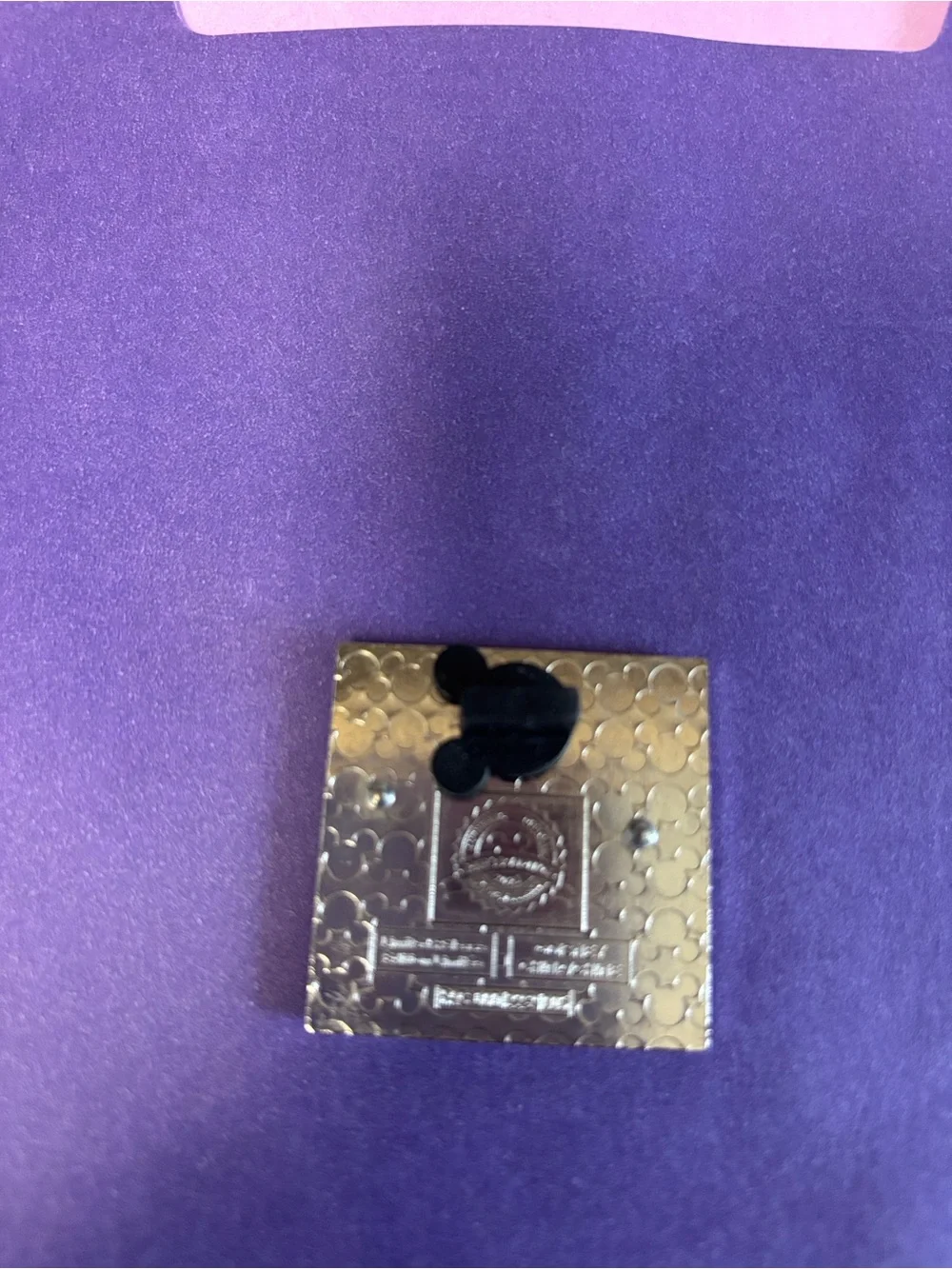 “Evil By Design” Disney Souvenir Enamel Pin - Cruella Movie Collectible Badge